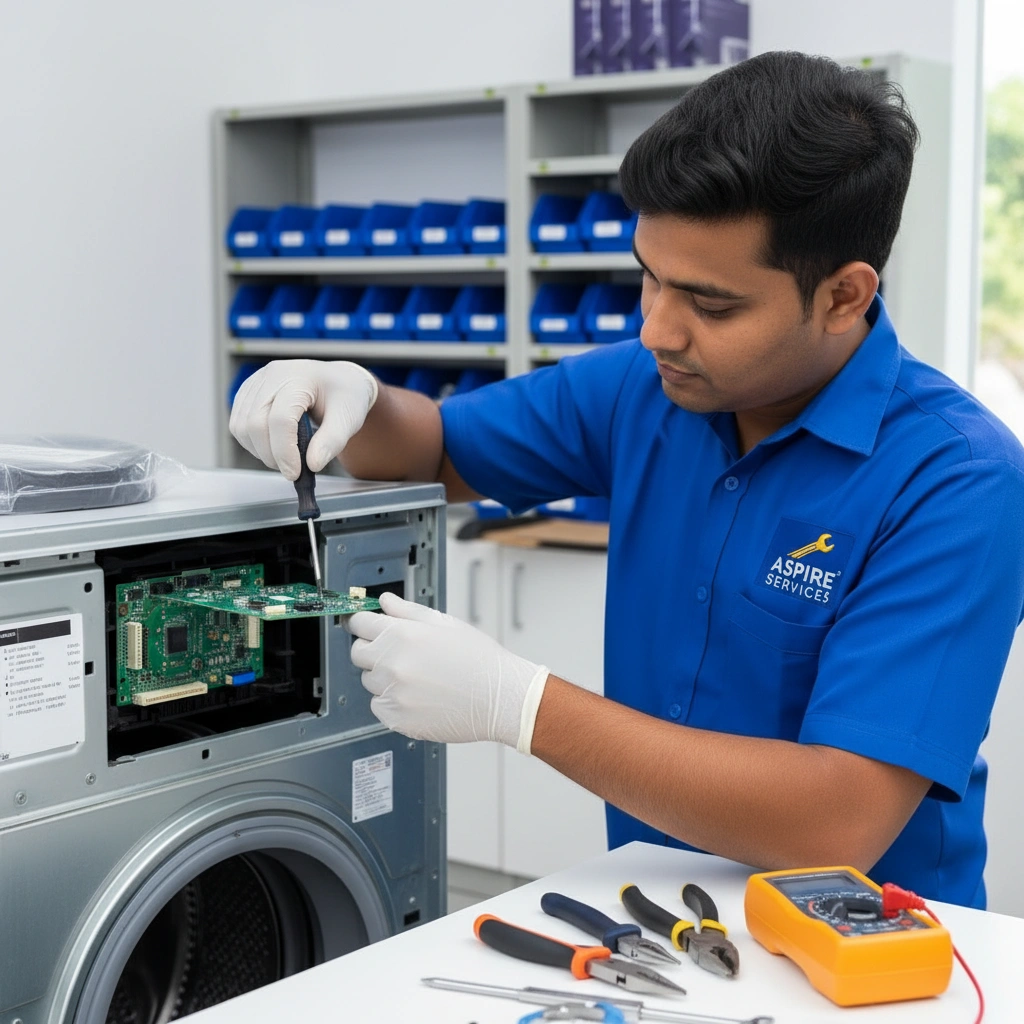 Genuine vs fake appliance spare part comparison