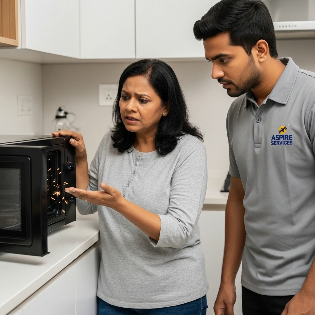 Microwave Oven Sparking Inside – Is It Dangerous