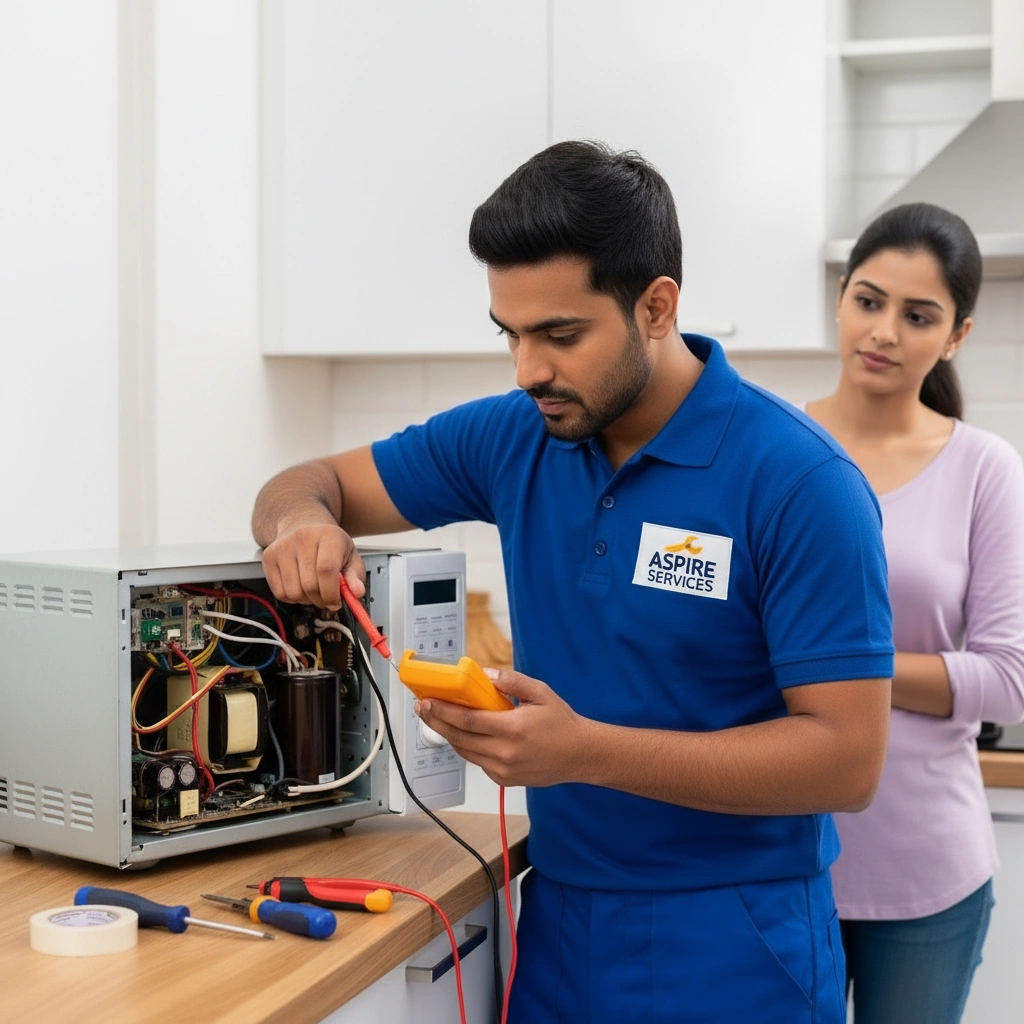 Don't run microwave empty